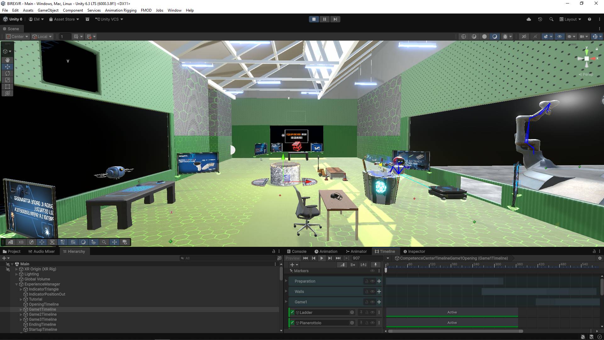 Competence Center scene