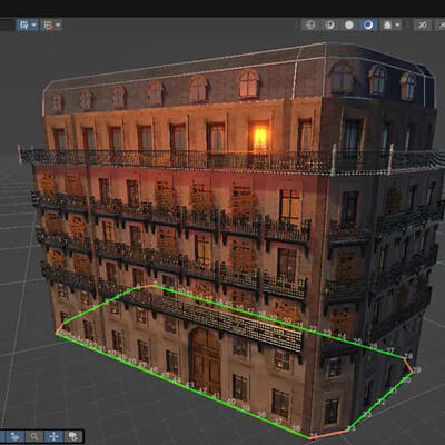 A procedural city-building tool for Unity