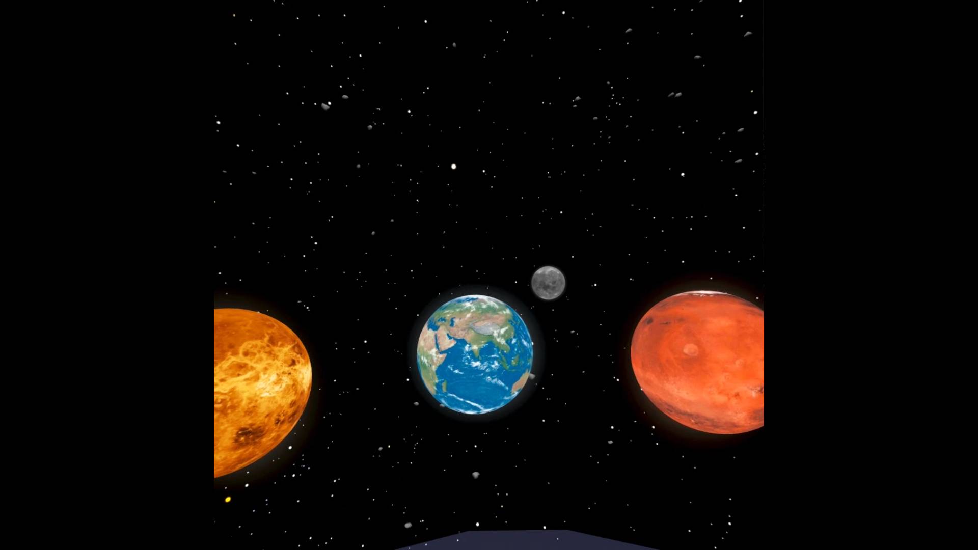 Hidden scene: Over the sun!