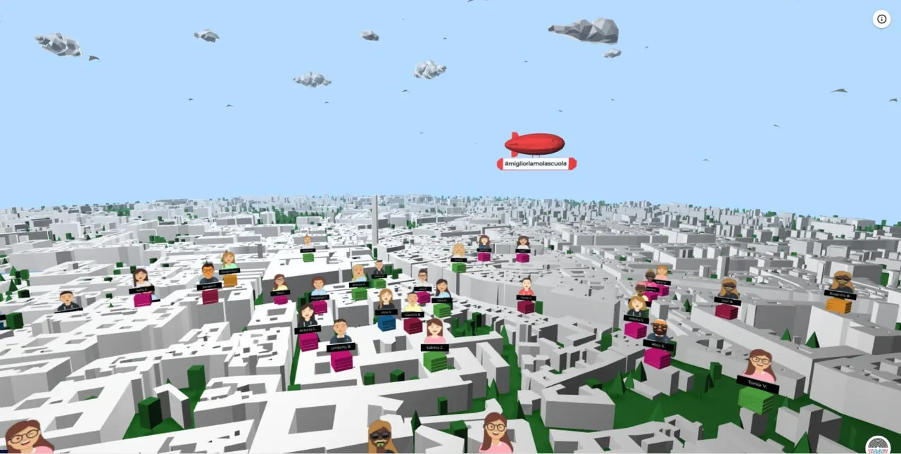 A 3D web platform that gives young people a voice in shaping sustainable futures.