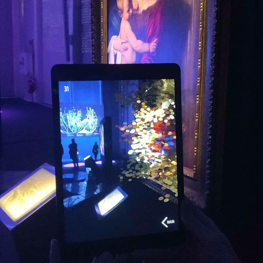 An experimental art exhibition.