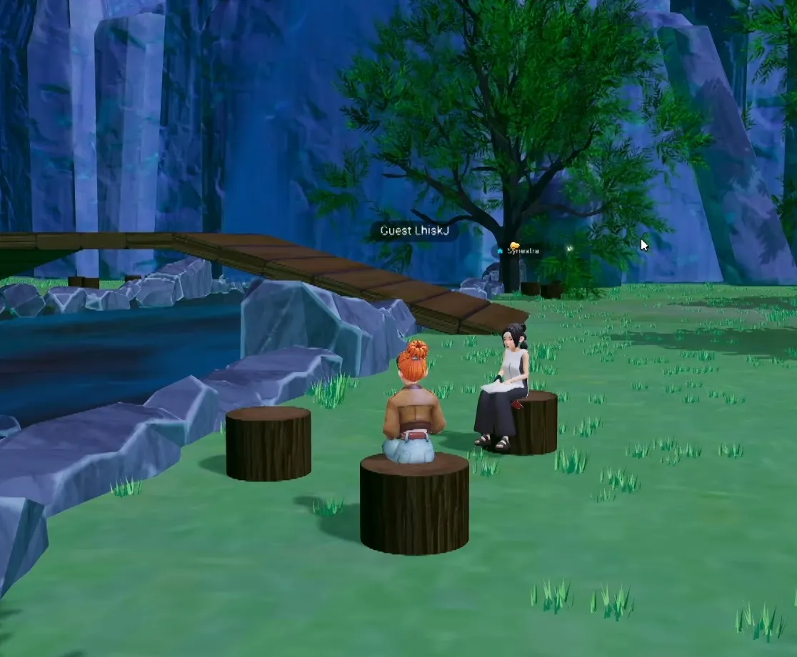 Step into a magical forest where mystery and music come to life.